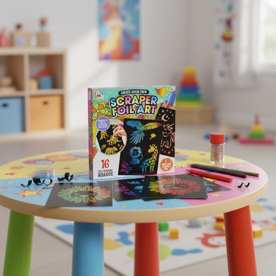 Create Your Own Scraper Foil Art